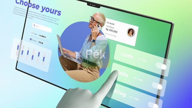 تصميم موقع الكترونى بخصم - برمجة موقع ديناميك + دومين