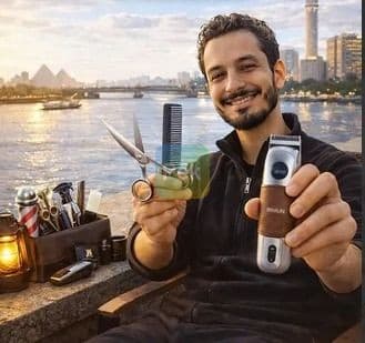 حلاق ديليفري رجالي واطفال بزهراء المعادي