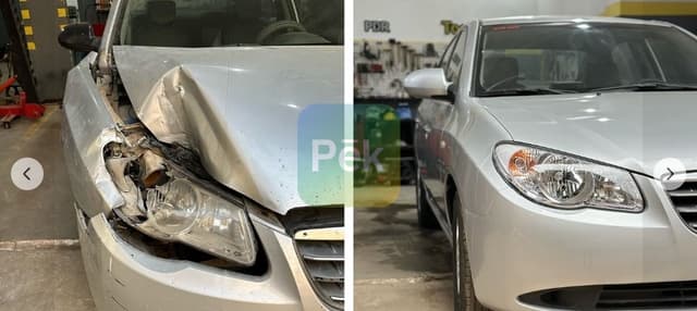 مركز لسمكره و دهان السيارات بالمحله الكبري - اجهزه سمكره حديثه