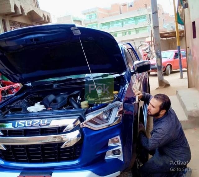ورشه سمكره السيارات الايسوزوا والدبابه الحديثه بالسنبلاوين